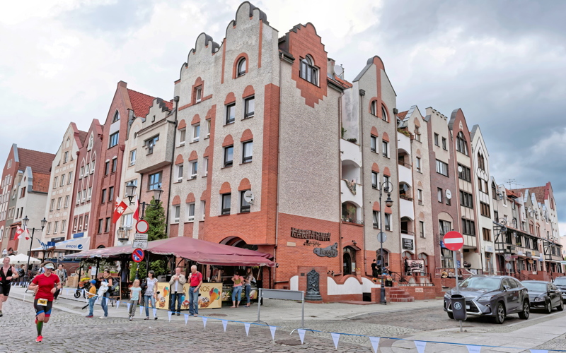 10 - Stary Rynek (Old Market Street) in the historical center of Elbląg, Poland